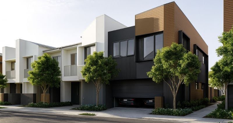 Nhà phố là loại hình bất động sản ở Brisbane đang thu hút mạnh mẽ sự quan tâm của nhà đầu tư